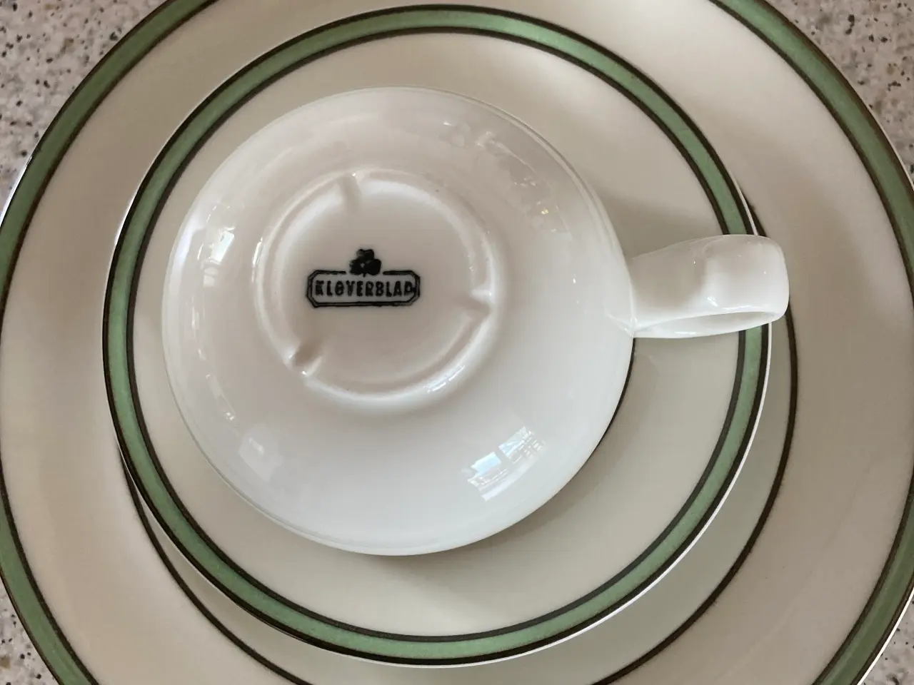 Billede 2 - Kløverblad kaffestel