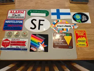 Vintage klistermærker 