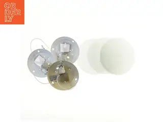 Loftlamper med glas (str. 3 styk, ø 25 cm)