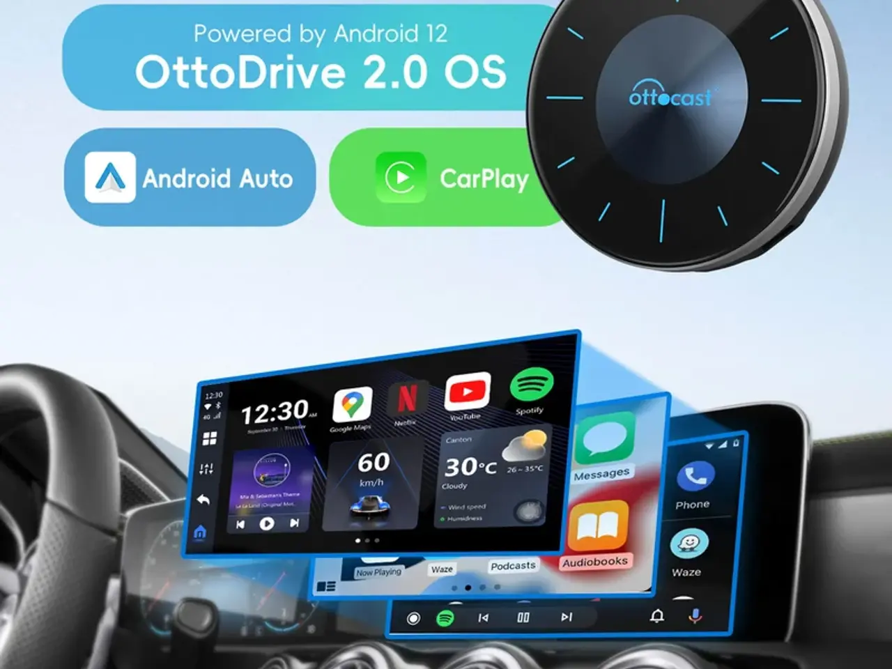 Billede 3 - Ottocast OttoAibox P3. AI Box.