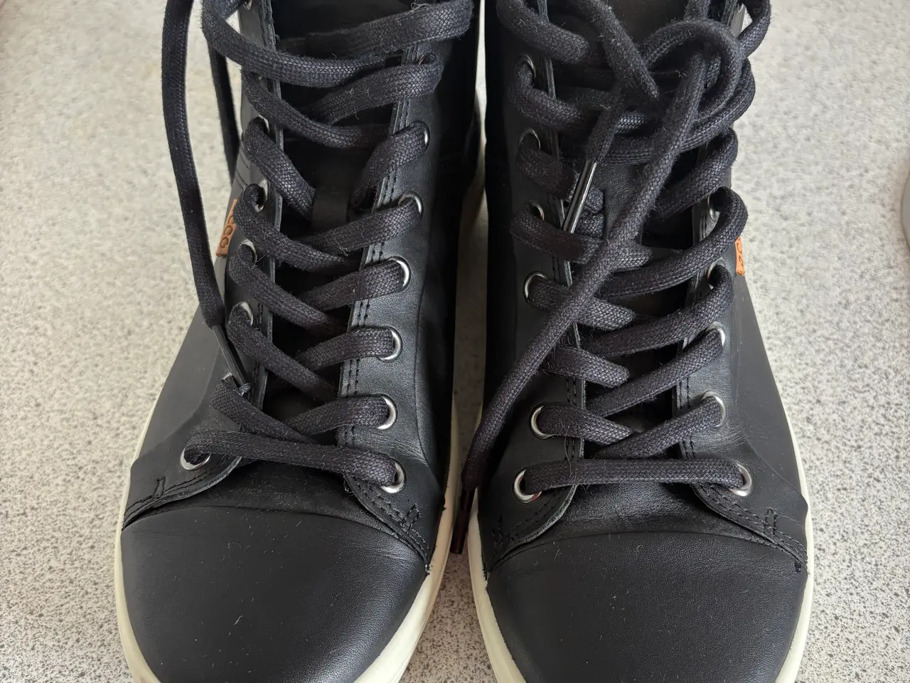 Billede 1 - Sort Ecco snørestøvle/sneakers I str. 38