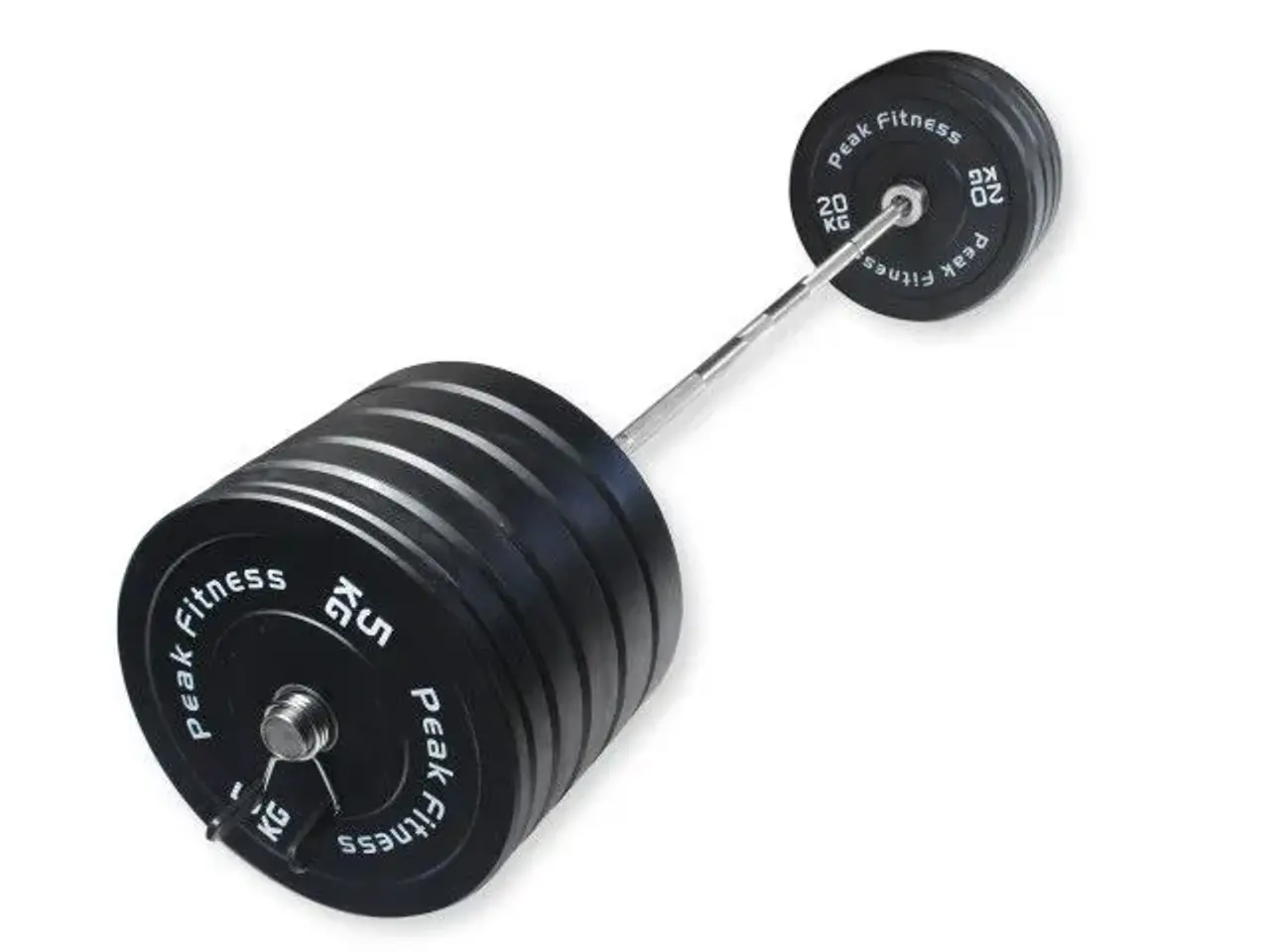 Billede 1 - 198 kg Bumper Vægtsæt - Peak Fitness