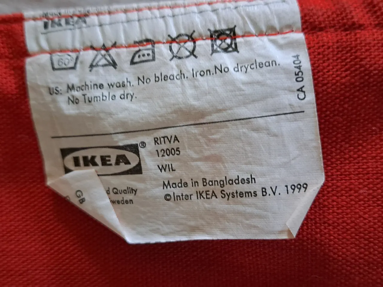 Billede 2 - 6 dæk servietter købt i ikea