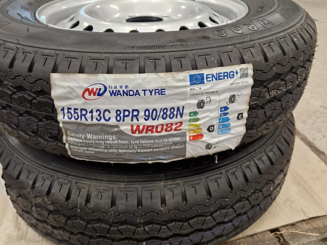 Billede 3 - NYE!! Trailer hjul 155/80x13