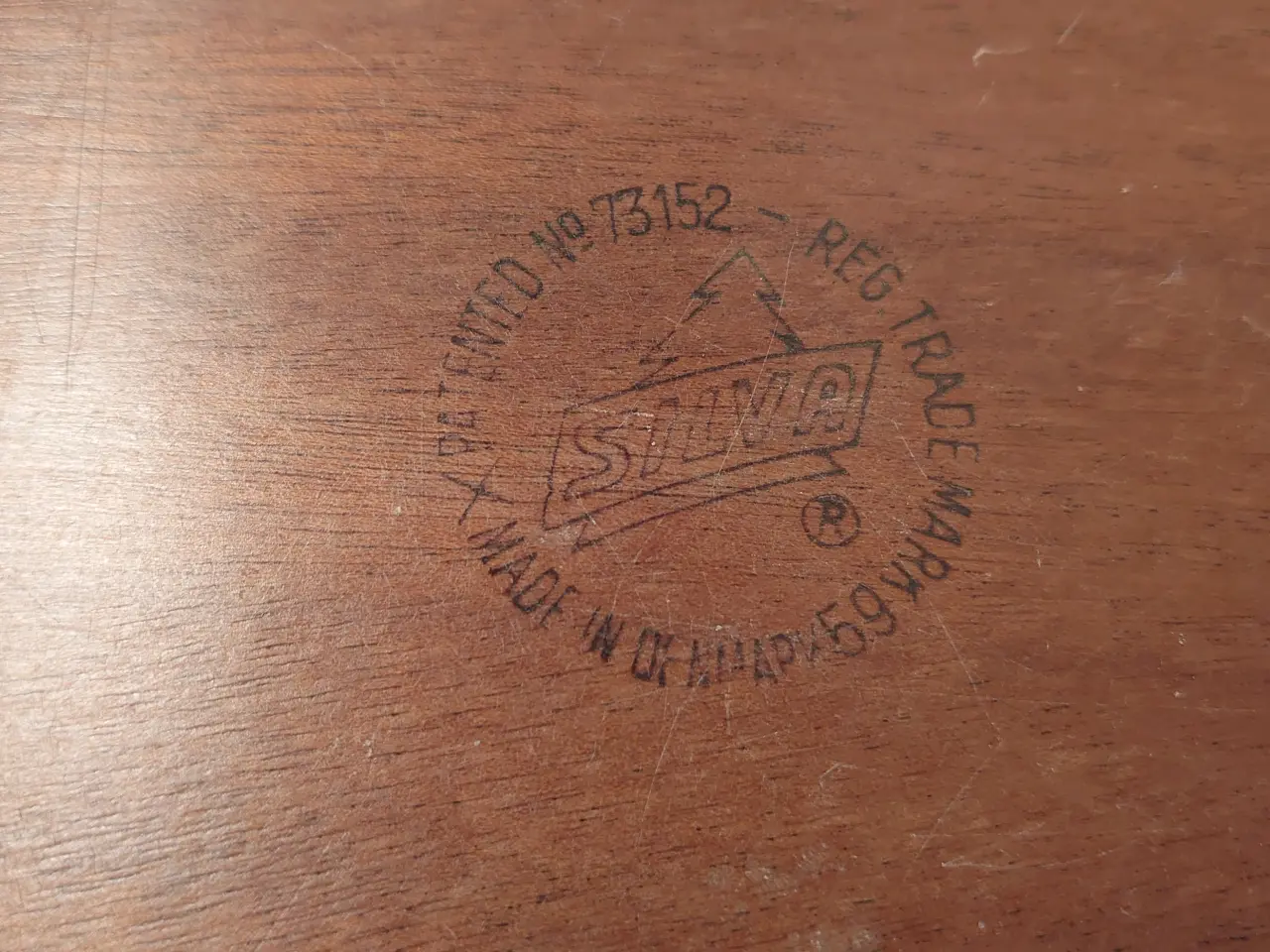 Billede 5 - Vintage børne kaffestel på teaktræsbakke. Silva