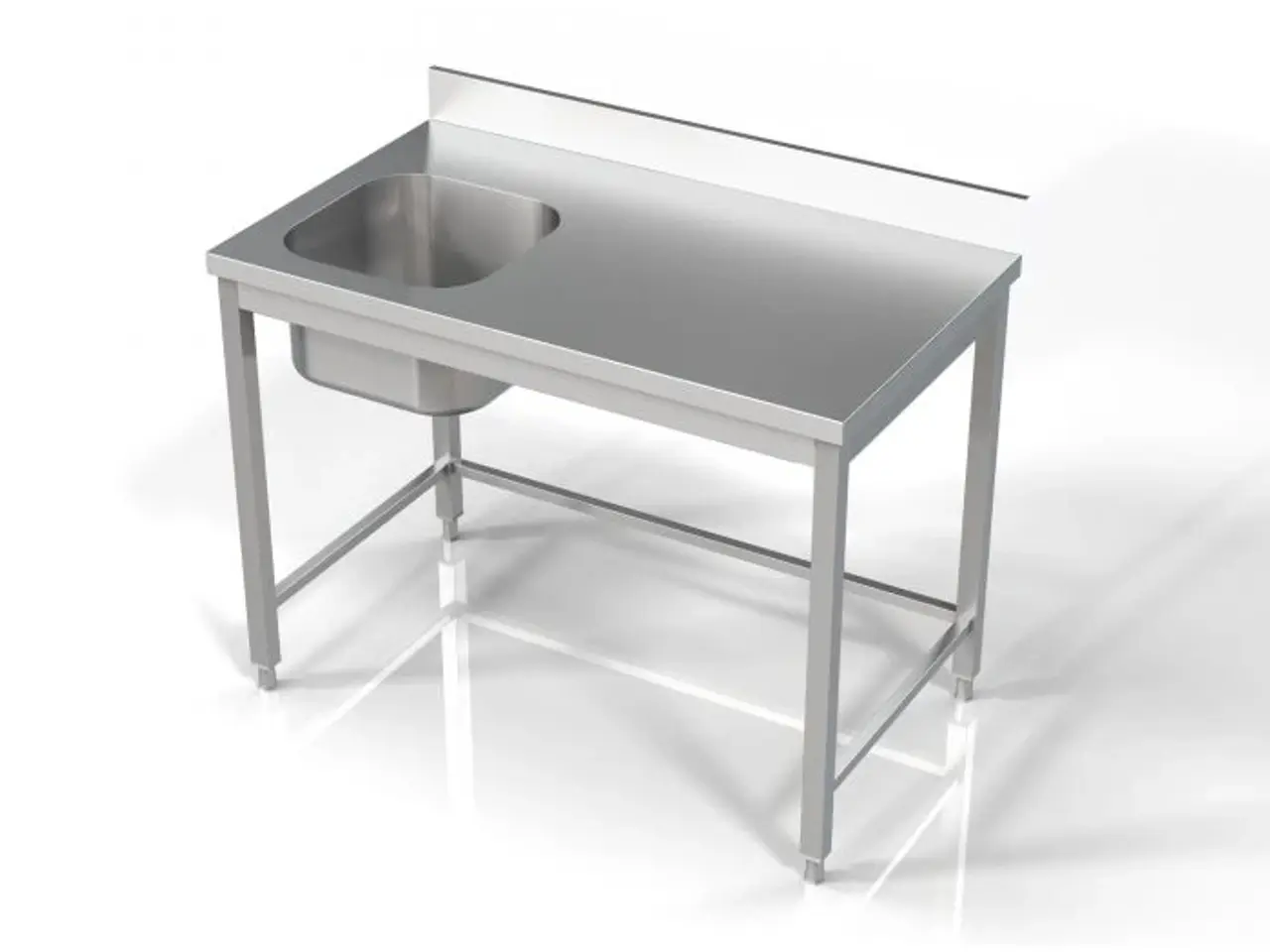 Billede 1 - Vaskebord uden underhylde – B1200 x D700 x H850 mm
