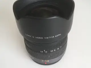 panasonic lumix g vario f4 7-14 Zoom lens objektiv