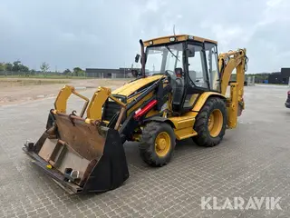 Rendegraver Caterpillar 428C med tilbehør