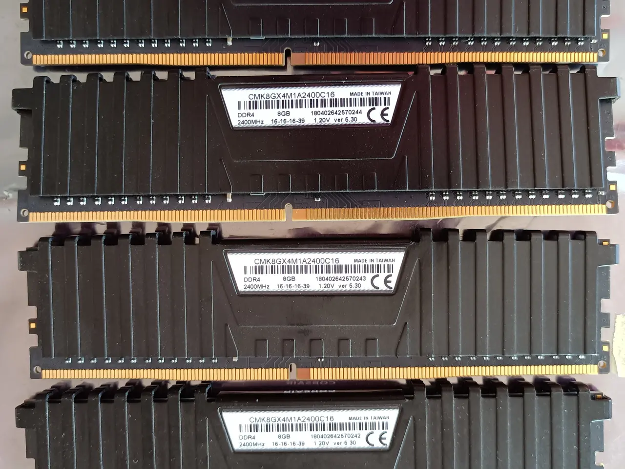 Billede 2 - 32Gb PC4 RAM 4 X 8 GB