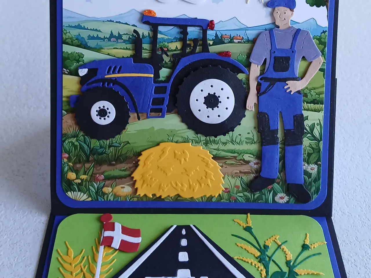 Billede 1 - Kort med traktor på sælges