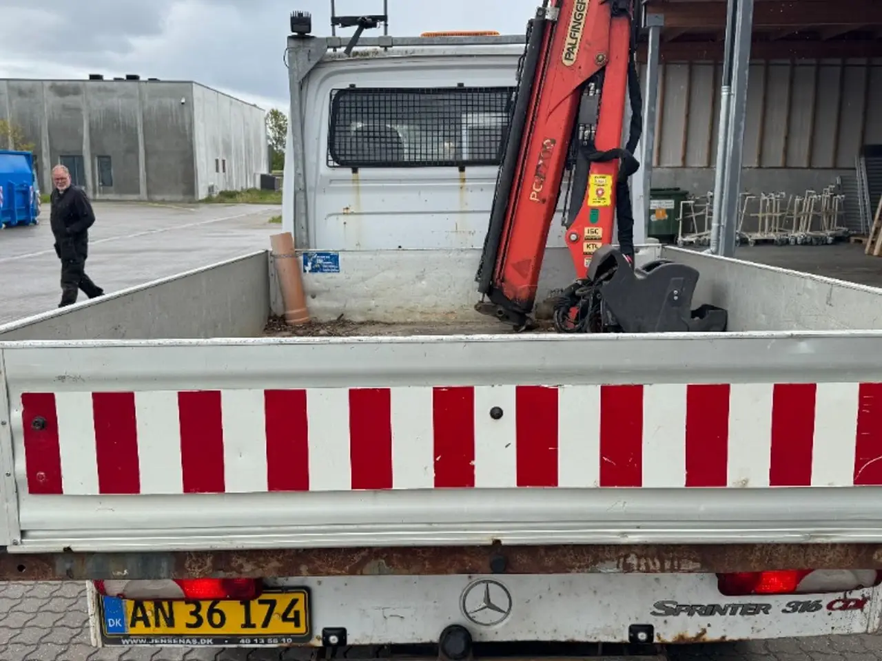 Billede 5 - Mercedes-Benz Sprinter 316 Cdi med Palfinger PC 2700 kran