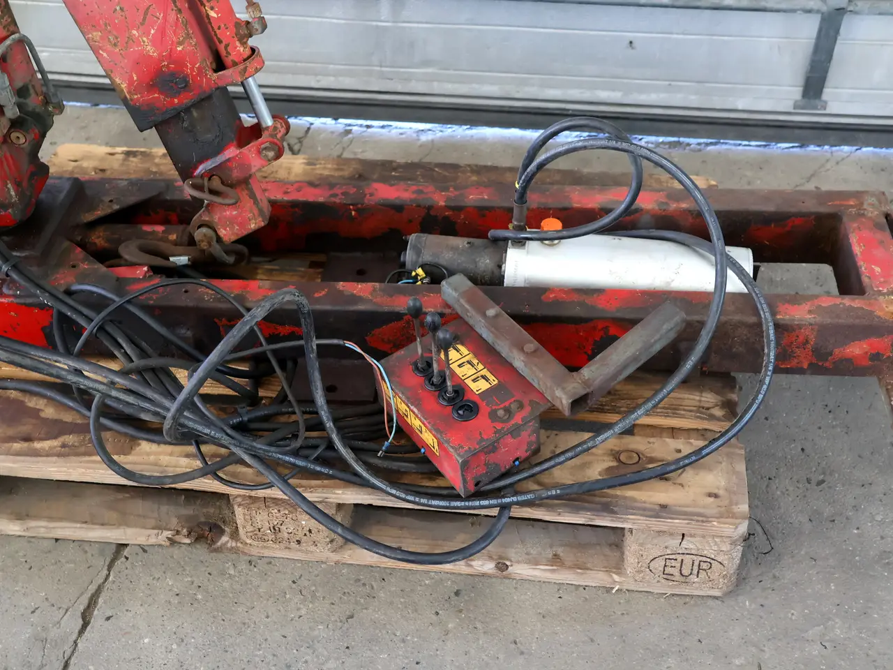 Billede 7 - HMF Handy kran model 152-T1 m/24v hydraulikstation