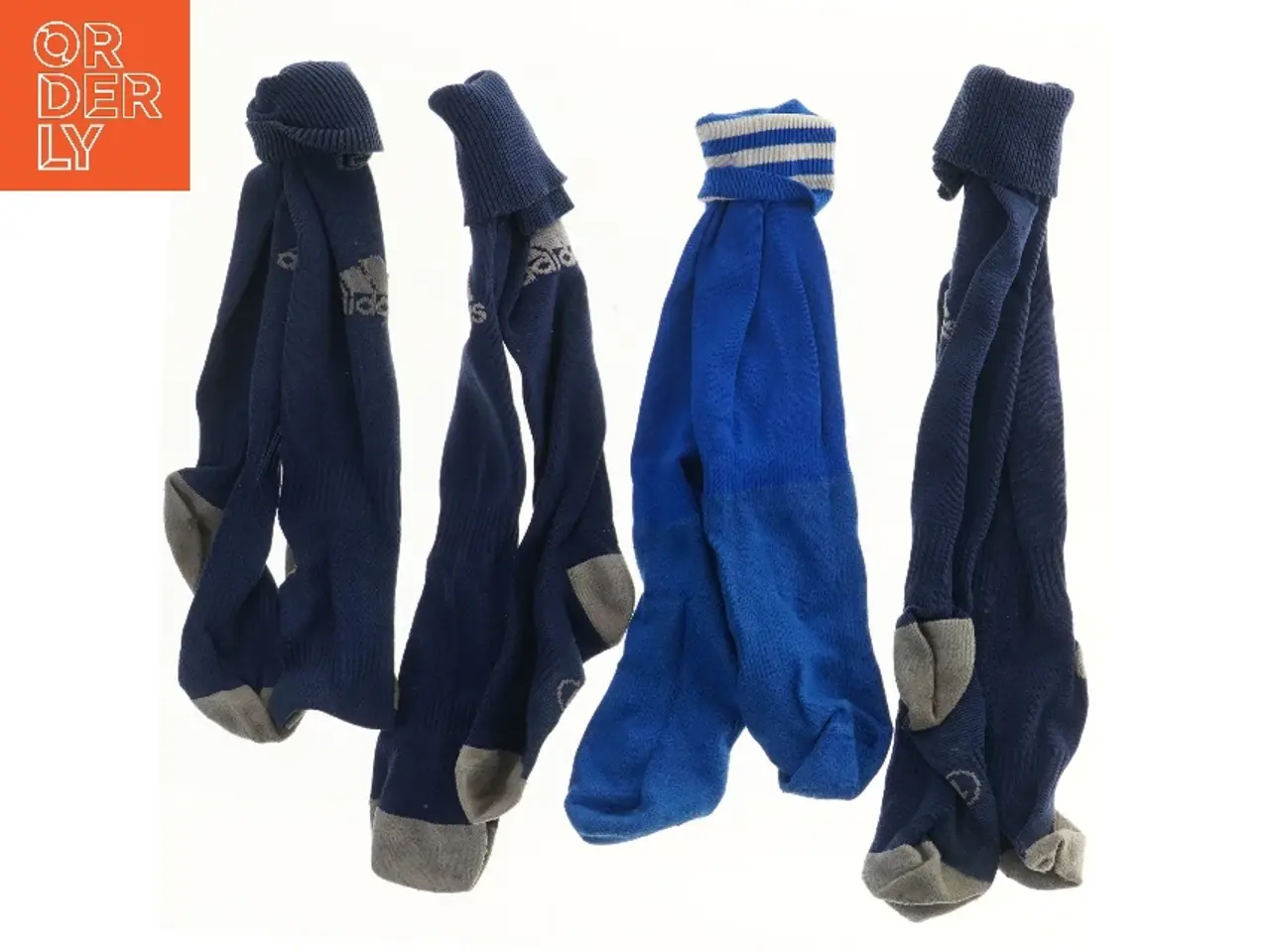 Billede 1 - 4 par Adidas fodboldstrømper (str. 4 par, 50 cm)