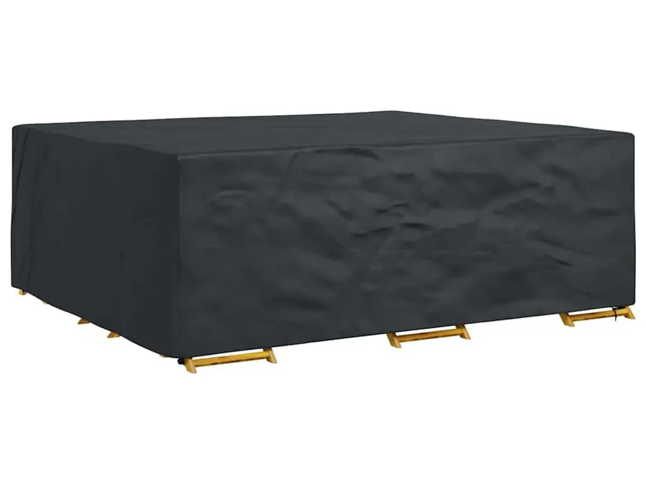 Billede 3 - Møbelovertræk sort 300 x 250 x 70 cm - 210D