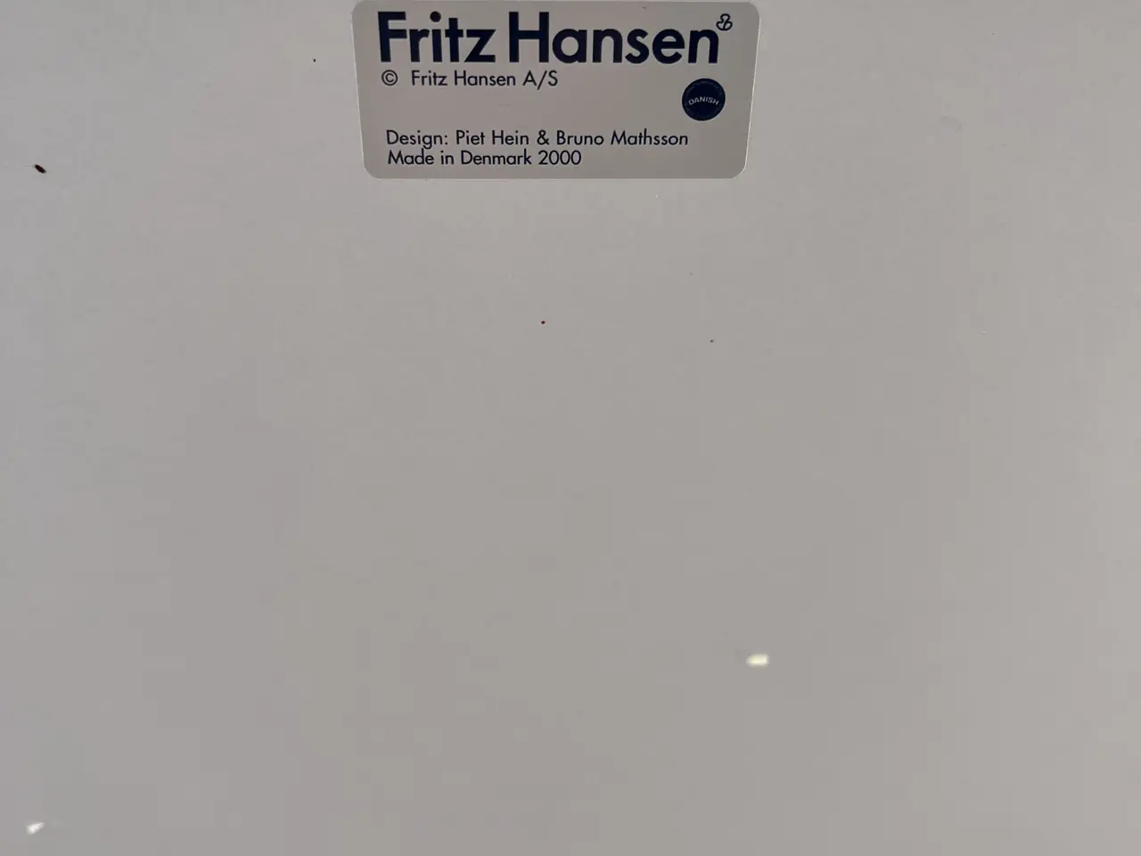 Billede 3 - Piet Hein Ellipse bord