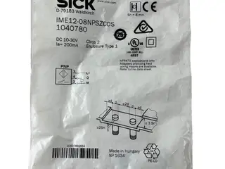 SICK IME12-08NPSZC0S Proximity Sensor 8mm M12 PNP