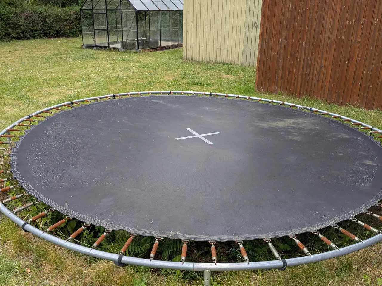 Billede 1 - Trampolin cirka tre meter i diameter