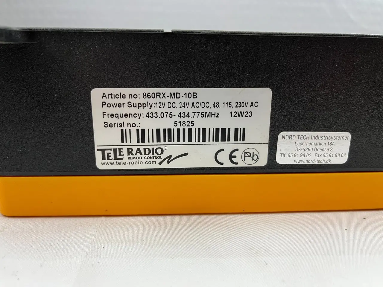 Billede 2 - Tele Radio 860RX-MD-10B Remote Receiver, 433MHz,