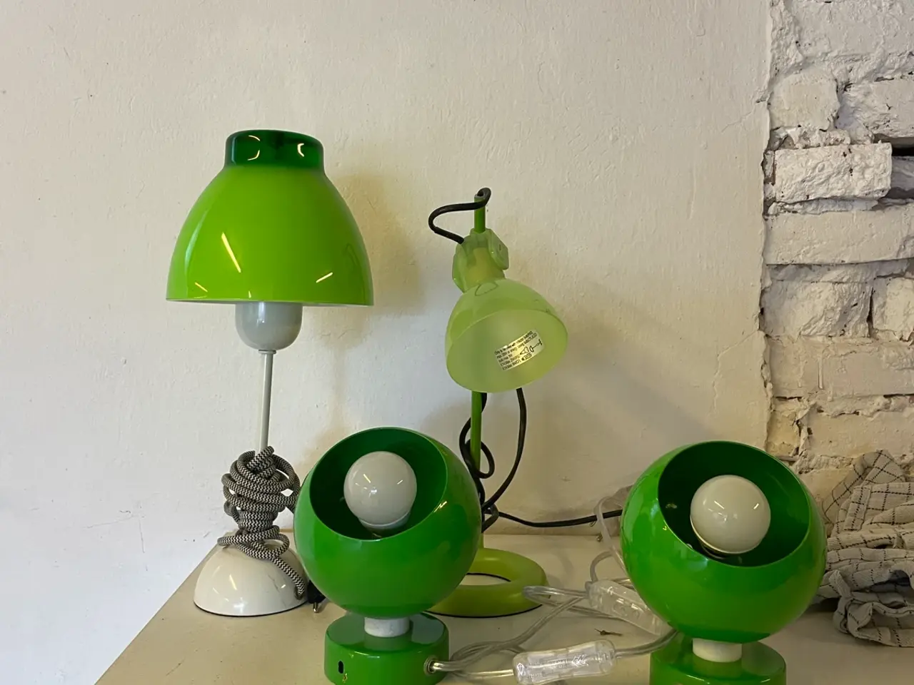 Billede 1 - Væglamper Frandsen Ball og bordlampe Copenhagen