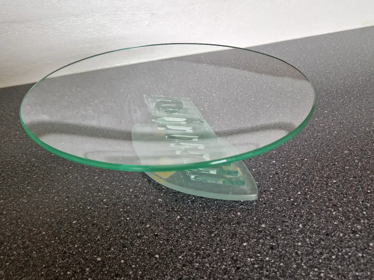 Billede 1 - Glas serveringsfad