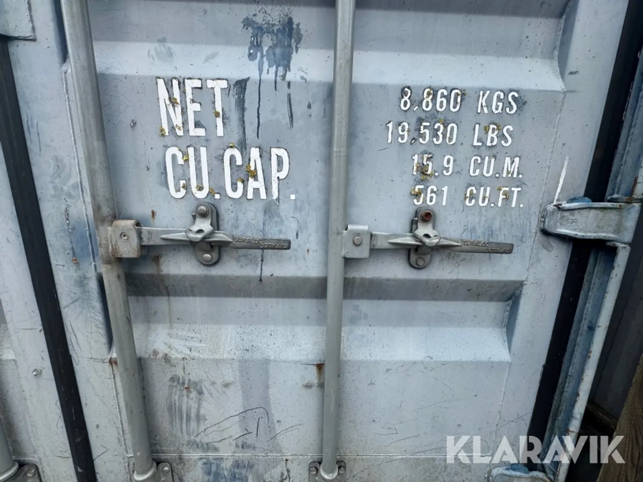 Billede 11 - Container GB/C 15586 LR/2006 MS-101 Værksted