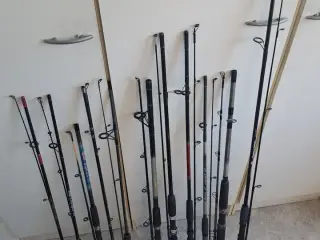 Fiskestænger stk pris 75-100 kr