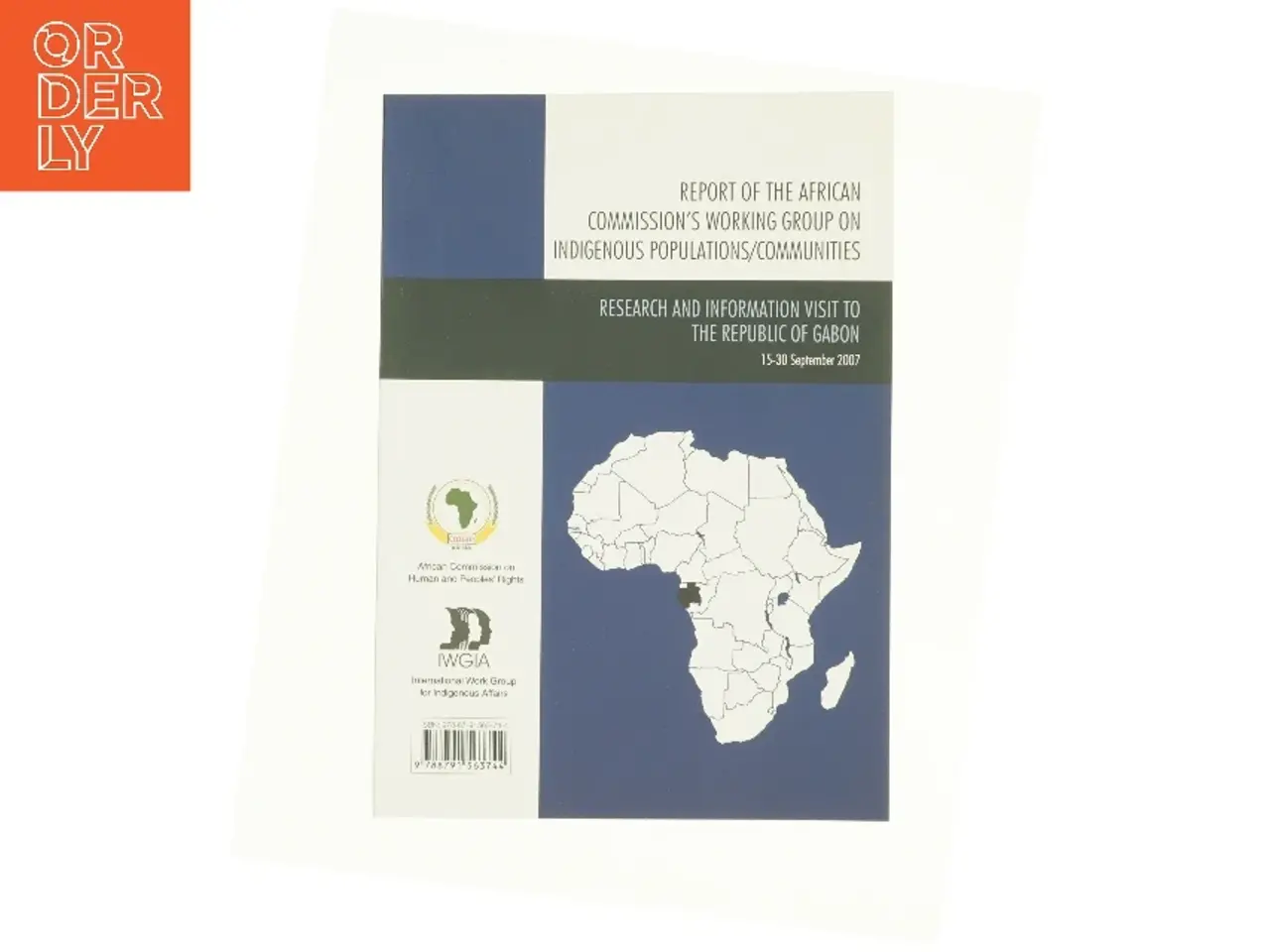 Billede 1 - Repport of the african commissions working group on indigenous populations (bog)