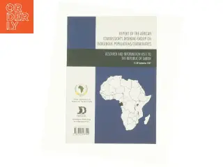 Repport of the african commissions working group on indigenous populations (bog)