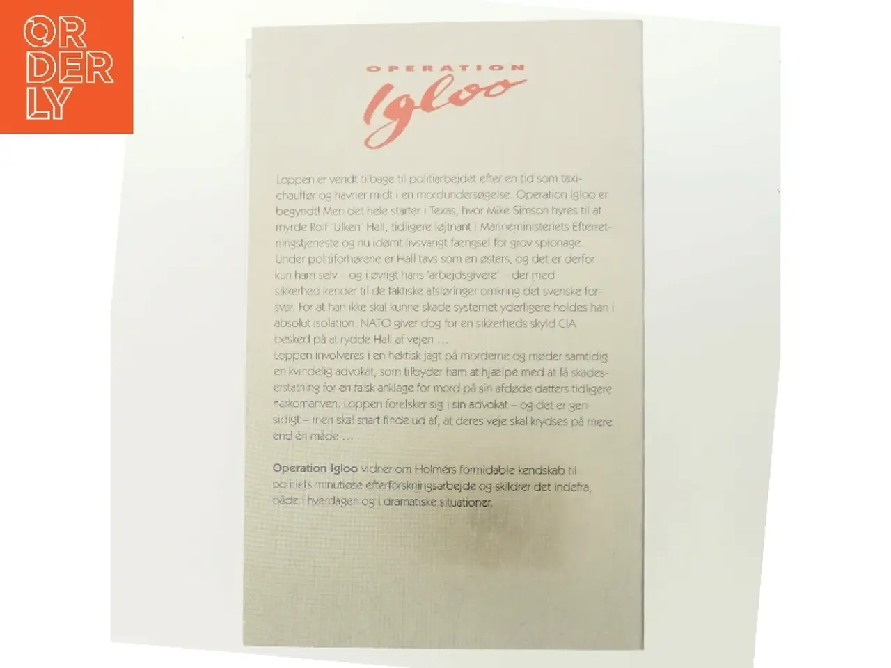 Billede 3 - Operation Igloo af Hans Holmer (Bog)