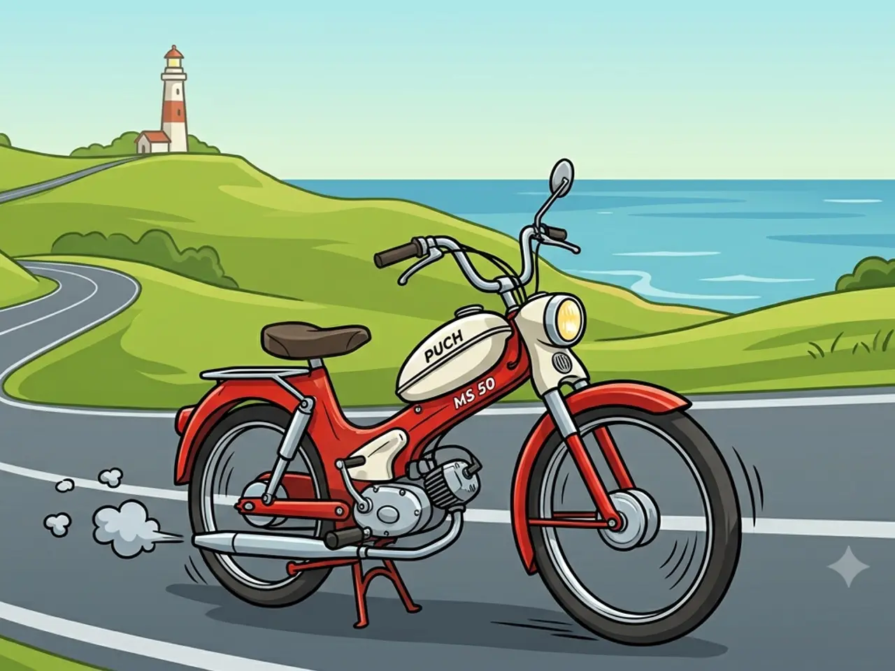 Billede 1 - Puch ms 50 Købes