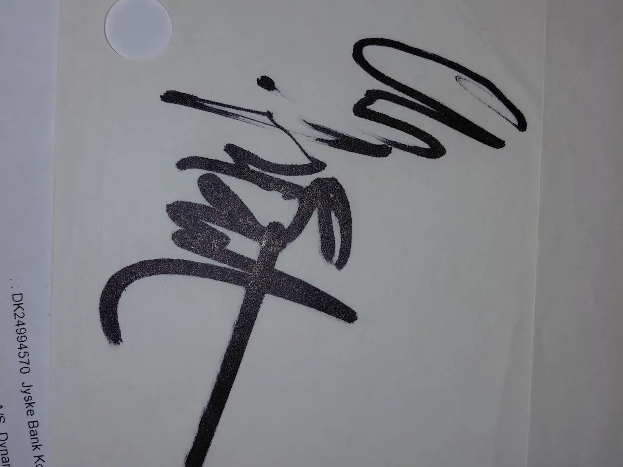 Billede 2 - Komplet Metallica 1984 signatursæt m/ Cliff Burton