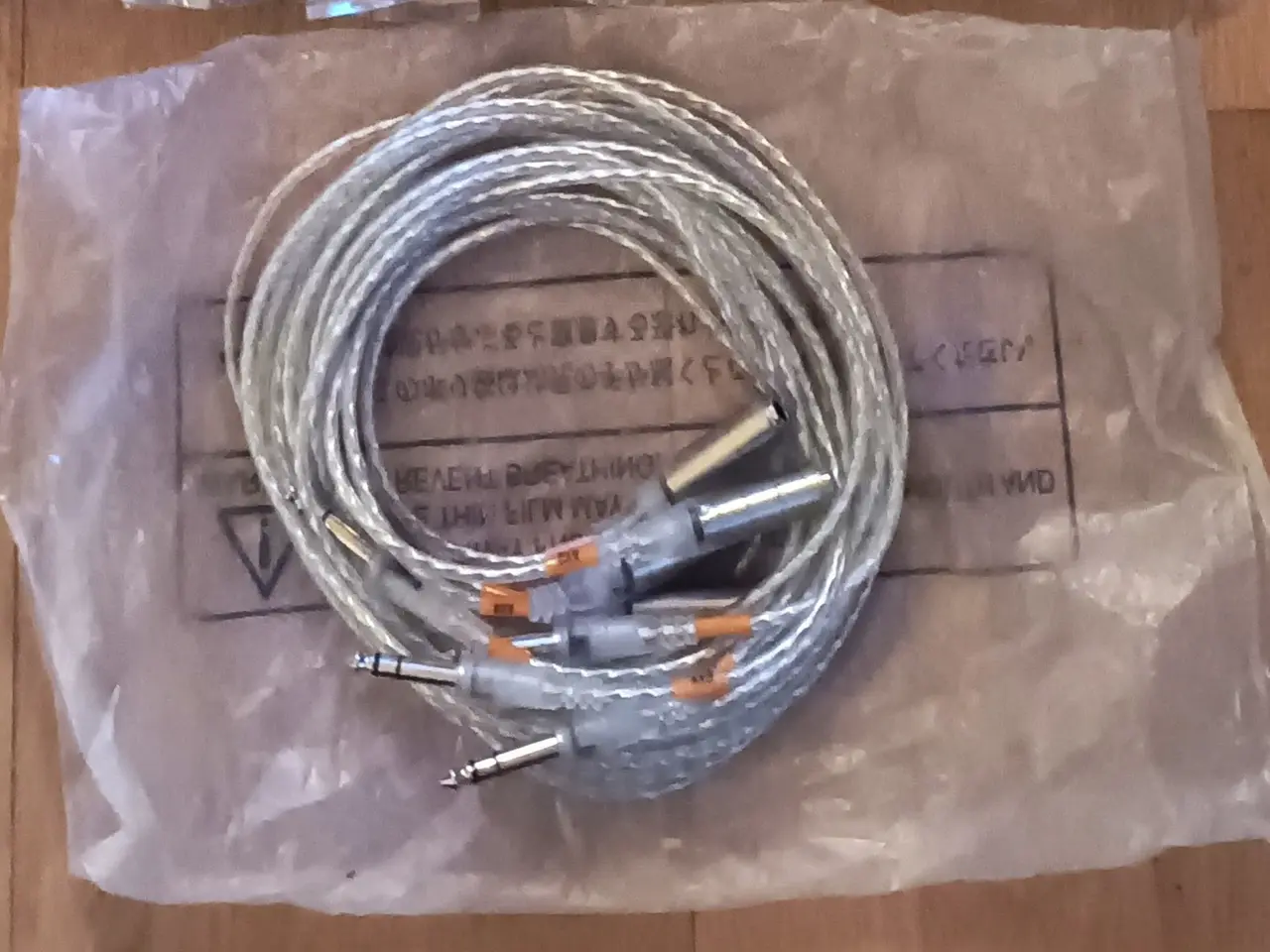 Billede 1 - 4 stk Roland V-Drum forlænger stereo Kabel 2,5m