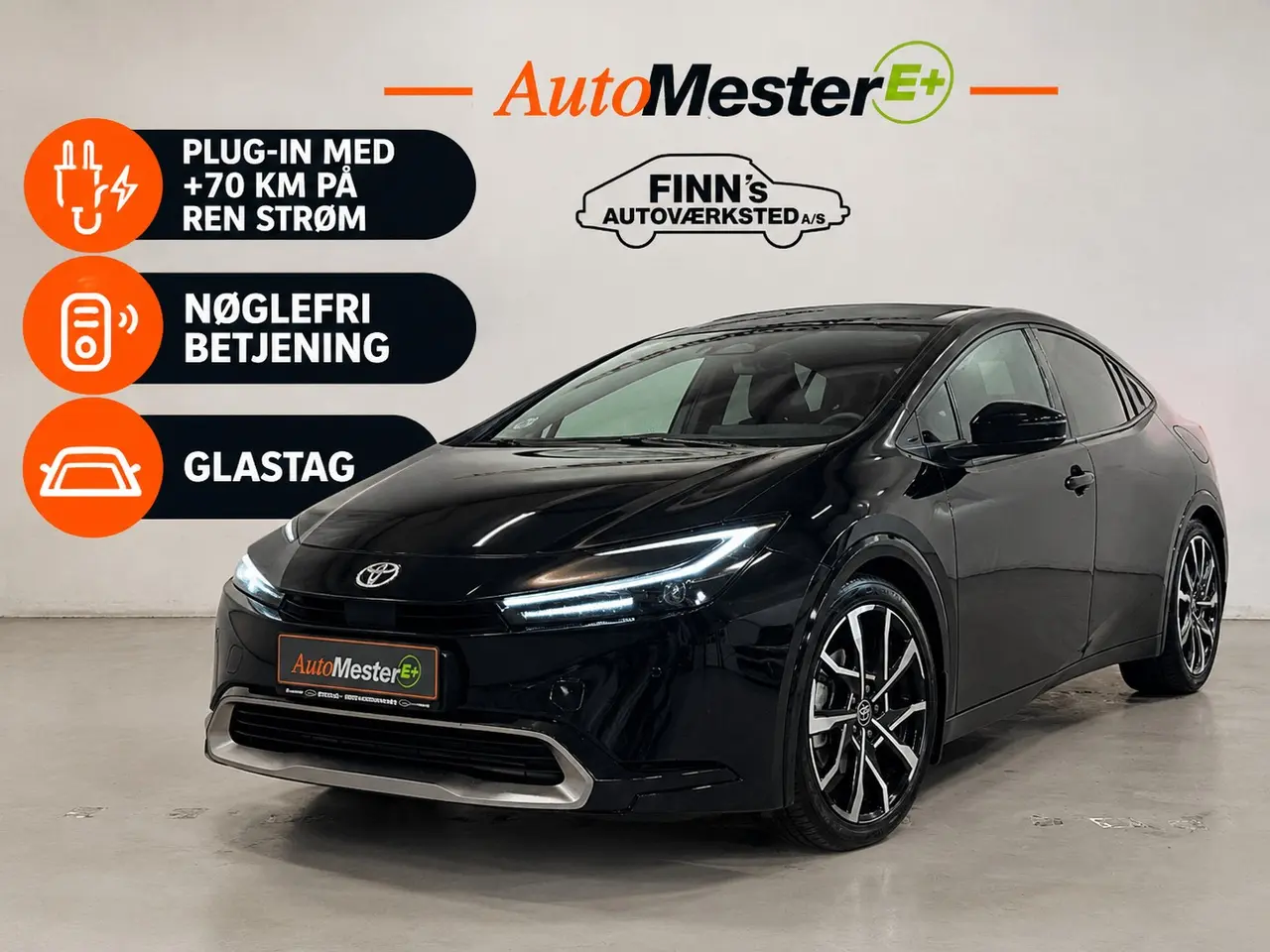 Billede 1 - Toyota Prius Plug-in 2,0 Plugin-hybrid Elegant Panorama 223HK 5d Aut.