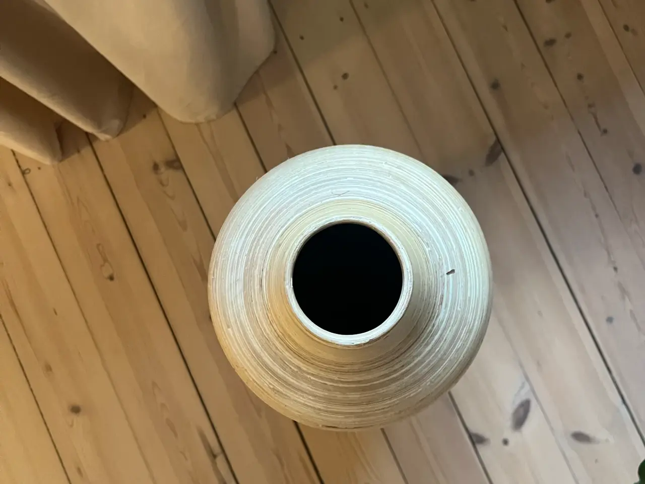 Billede 2 - Stor bambusvase 