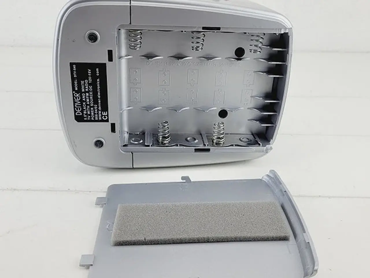 Billede 5 - Retro Denver 5,5" Sort-Hvid TV med AM/FM Radio