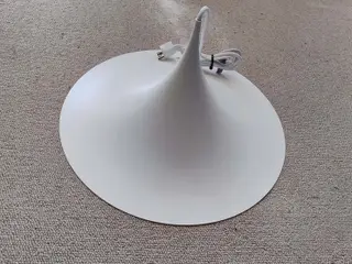 Hvid Trompetlampe ø47cm