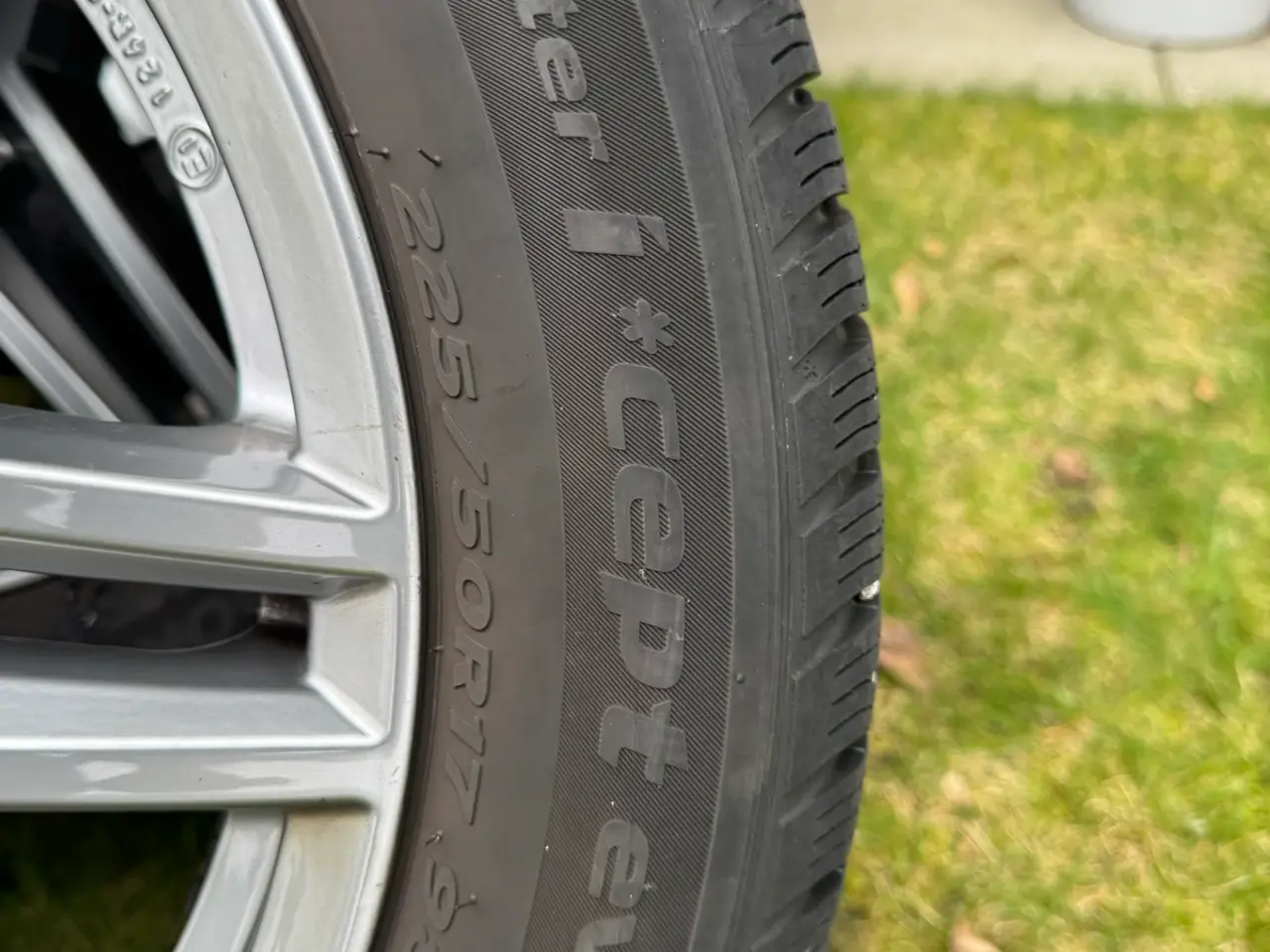 Billede 3 - 17” Rial vinterhjul 225/50 R17–Audi A4 / Mercedes