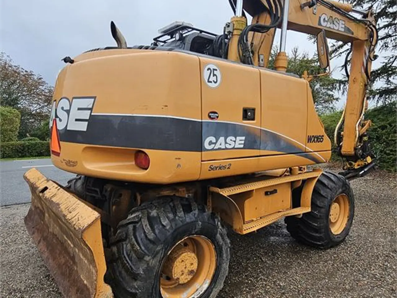 Billede 5 - Case WX165 series 2 - 18 ton - Engcon rototilt