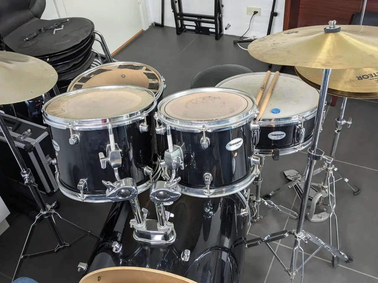 Billede 1 - Mapex trommesæt 