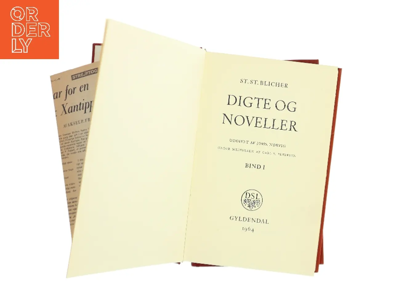 Billede 2 - Digte og noveller. Bind I af St. St. Blicher (Bog)