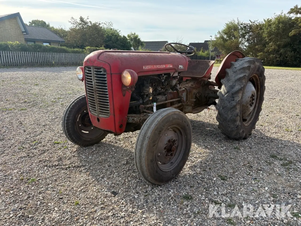 Billede 1 - Veterantraktor Massey Ferguson 35