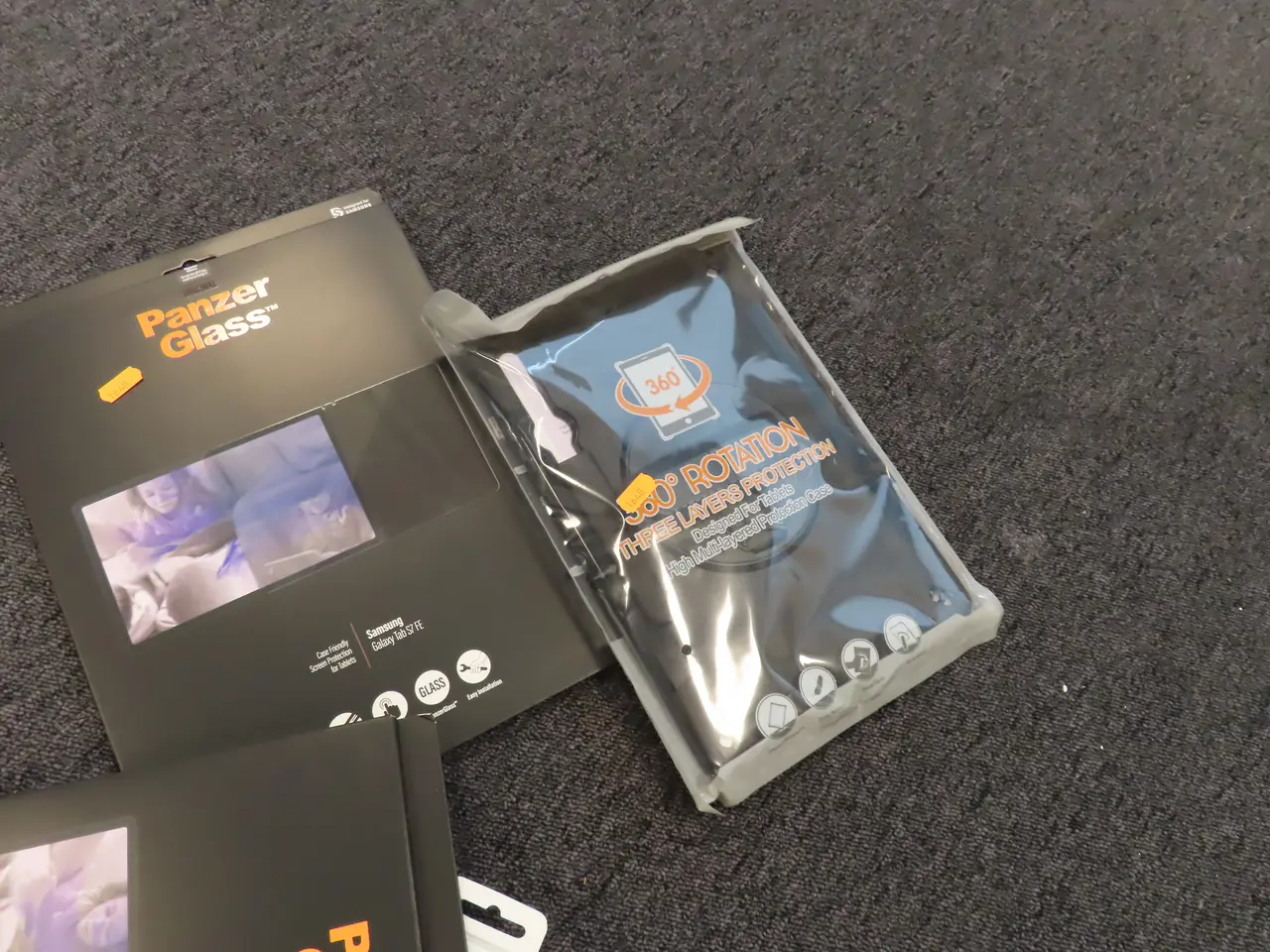 Billede 4 - Div. covers, panzerglass til samsung tablets