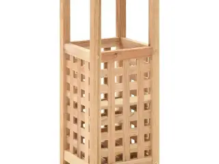 Paraplystativ massivt valnøddetræ 18 x 18 x 50 cm