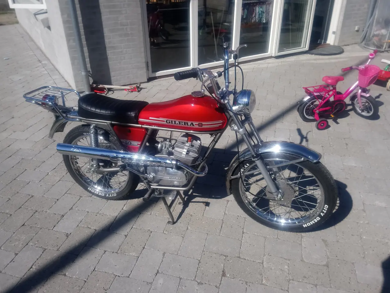 Billede 2 - KØBES Gilera touring