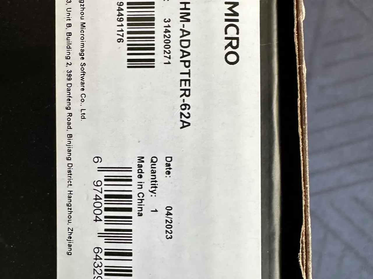 Billede 4 - HikMicro adapter 