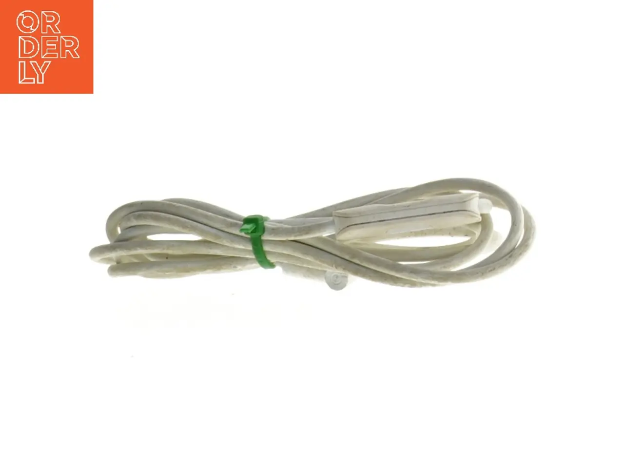Billede 1 - Hvid 3,5 mm jack kabel