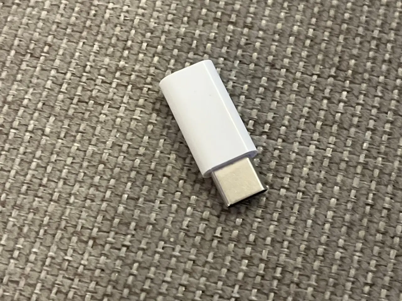 Billede 1 - Adapter Lightning (hun) til USB-C (han), hvid