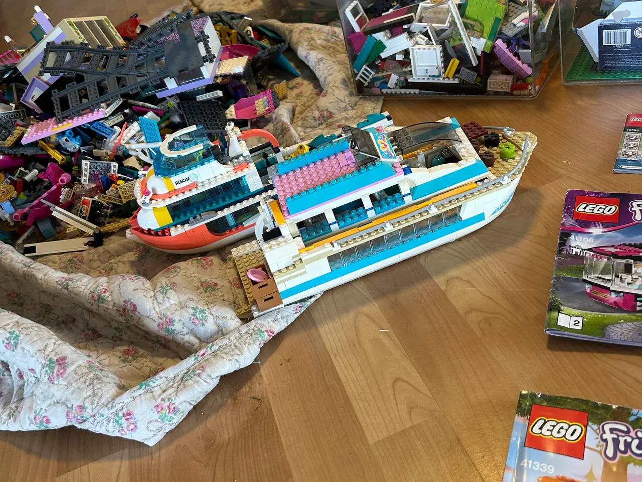Billede 3 - God stor mængde blandet Lego