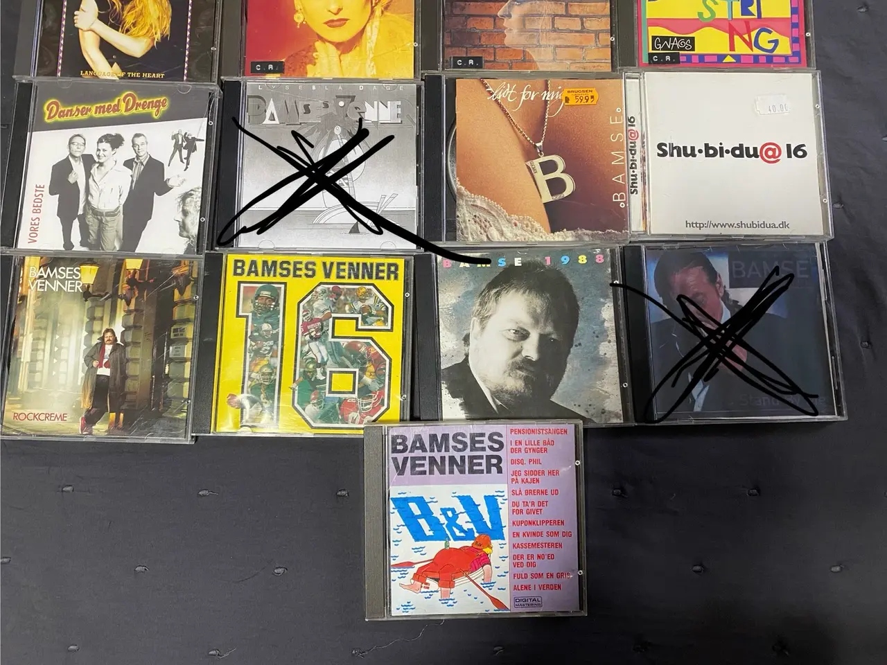 Billede 3 - Dansk musik på cd’er.