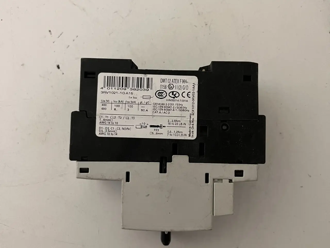 Billede 5 - Siemens 3RV1021-1GA15 SIRIUS Motor Starter
